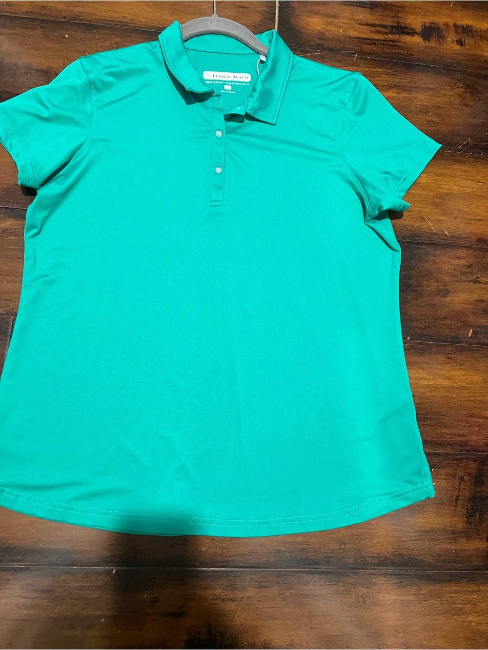 Pebble Beach Women's Short Sleeve Polo in Green